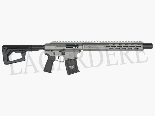 PANZER ARMS USA AR12 PRO GREY LONG 18,5" (SEMI-AUTO MILITÄRFLINTE MIT GLATTER LAUF)