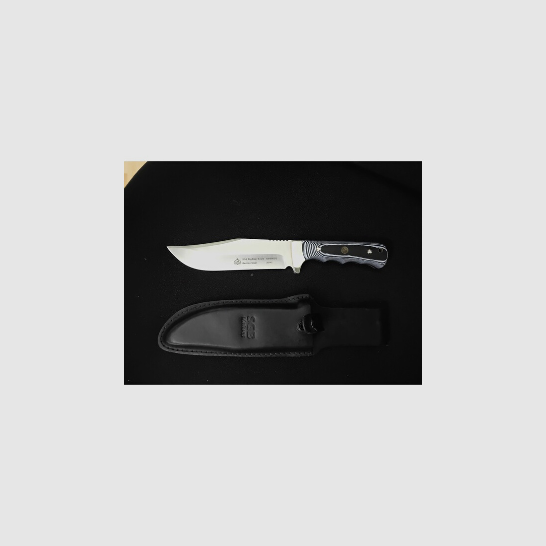 PUMA SGB big bear bowie G10 schwarz Jagdmesser, Bowie Knife, Outdoor Knife