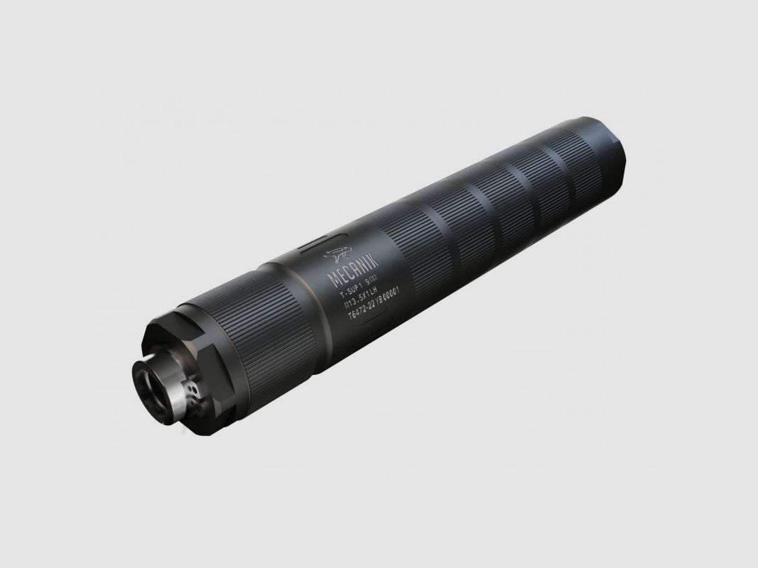 REDUCTEUR DE SON CANIK MECANIK T-SUP1 M13.5X1 LH CAL 9MM, image 1 sur 3