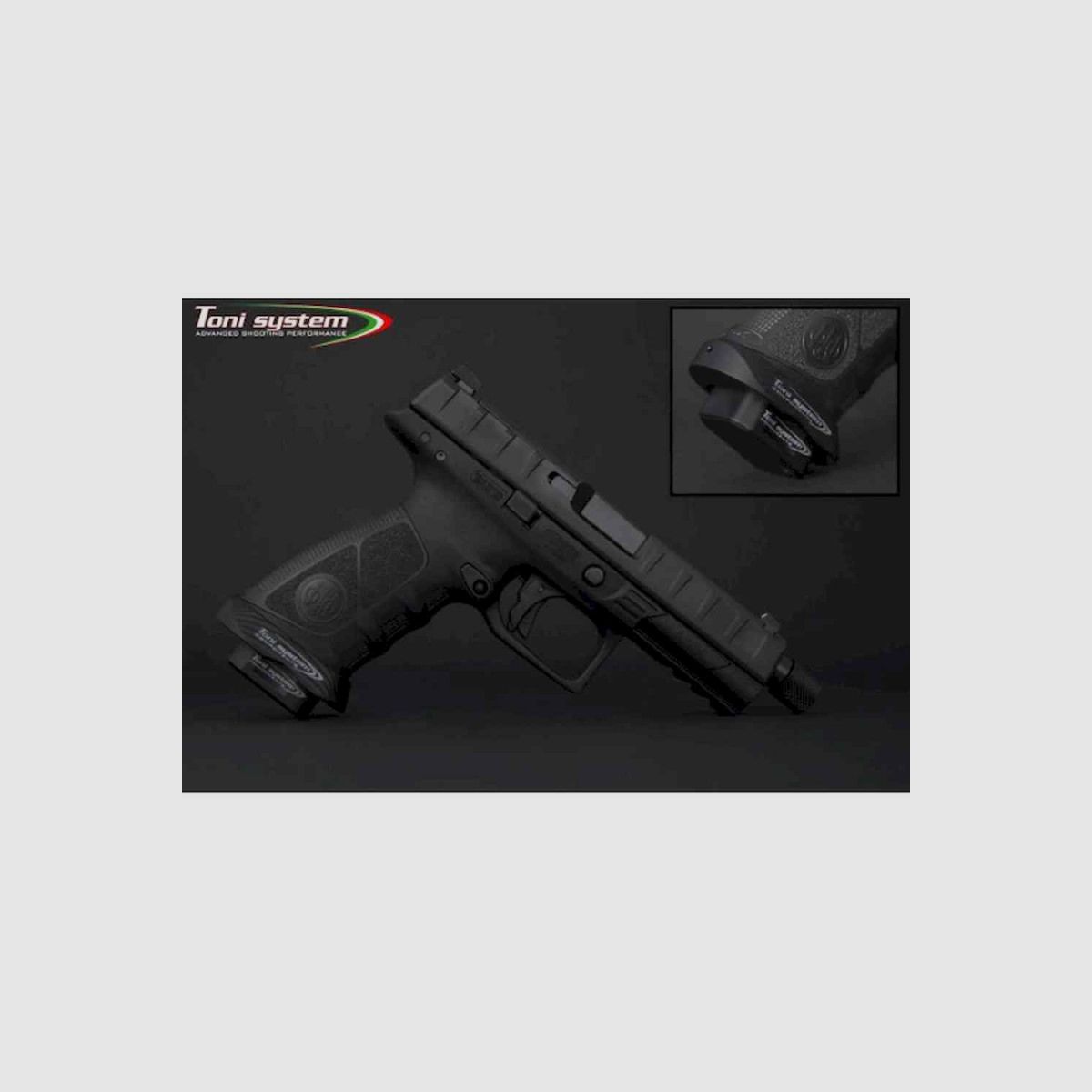 TONI SYSTEM MAPXT BERETTA Magwell taktisches Modell für Beretta APX, Farbe: Silber, Bild 6 von 6