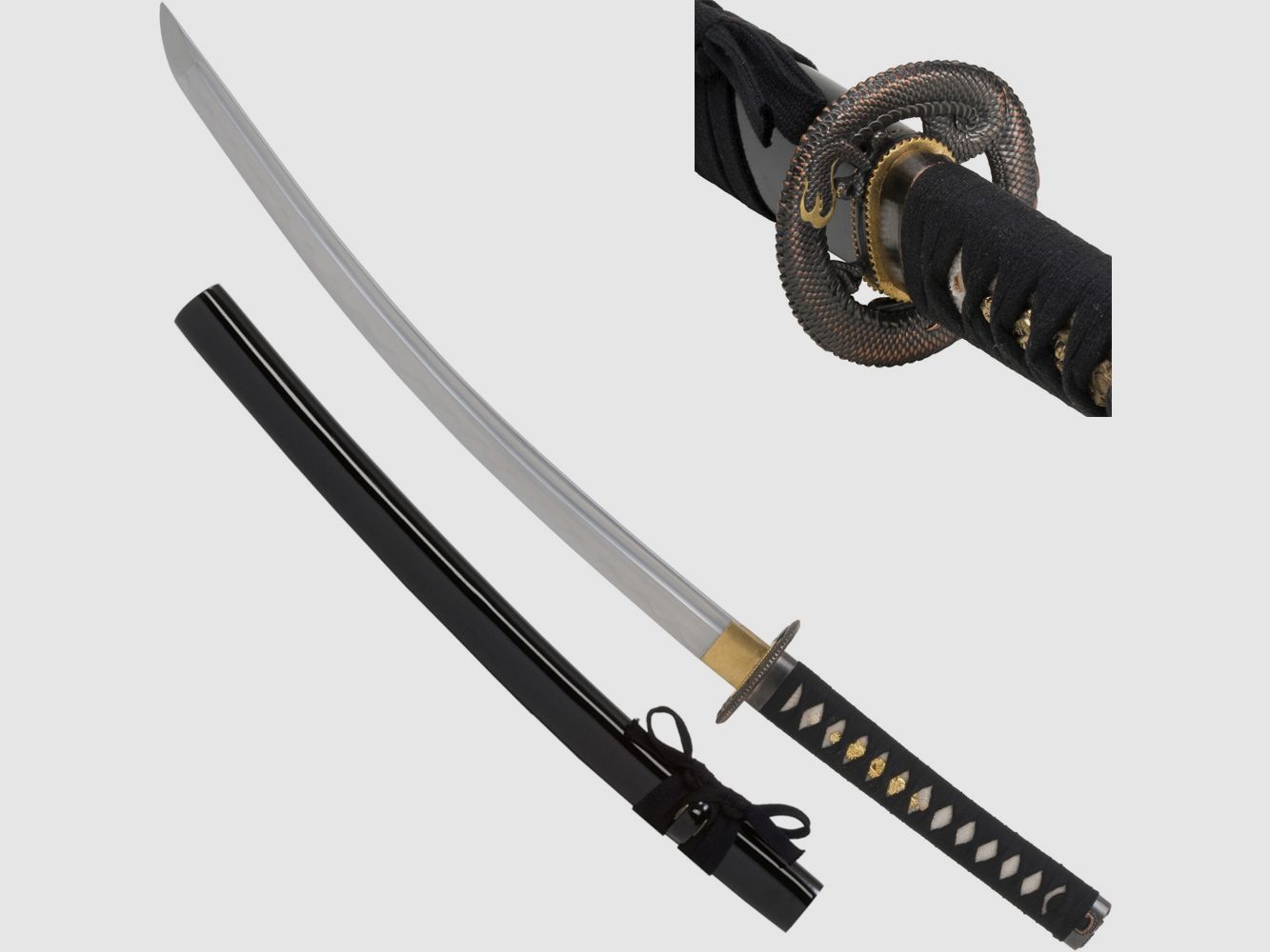 Katana Dragon Tokuni Wakizashi Samurai Schwert UVP Euro 179,00