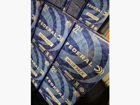 MUNITIONS FEDERAL .22 LR 36GR CPHP 525 Coups