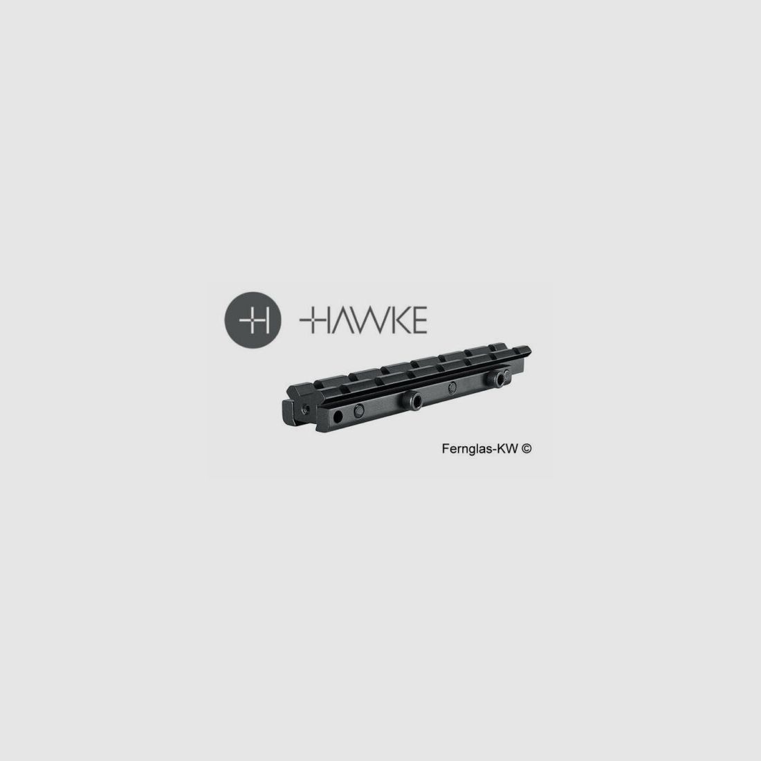 HAWKE 22403 Adapterschiene 3/8" RIFLE TO WEAVER ELEVATED 1 Stück, Bild 1 von 2