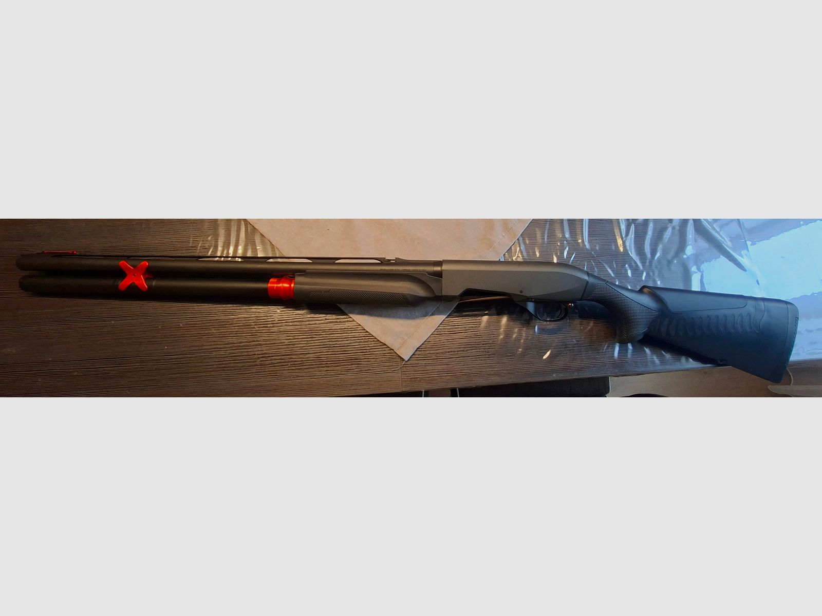 Benelli M2 Speed cal. 12/76  66 cm barrel length – Like new condition, IPSC 
