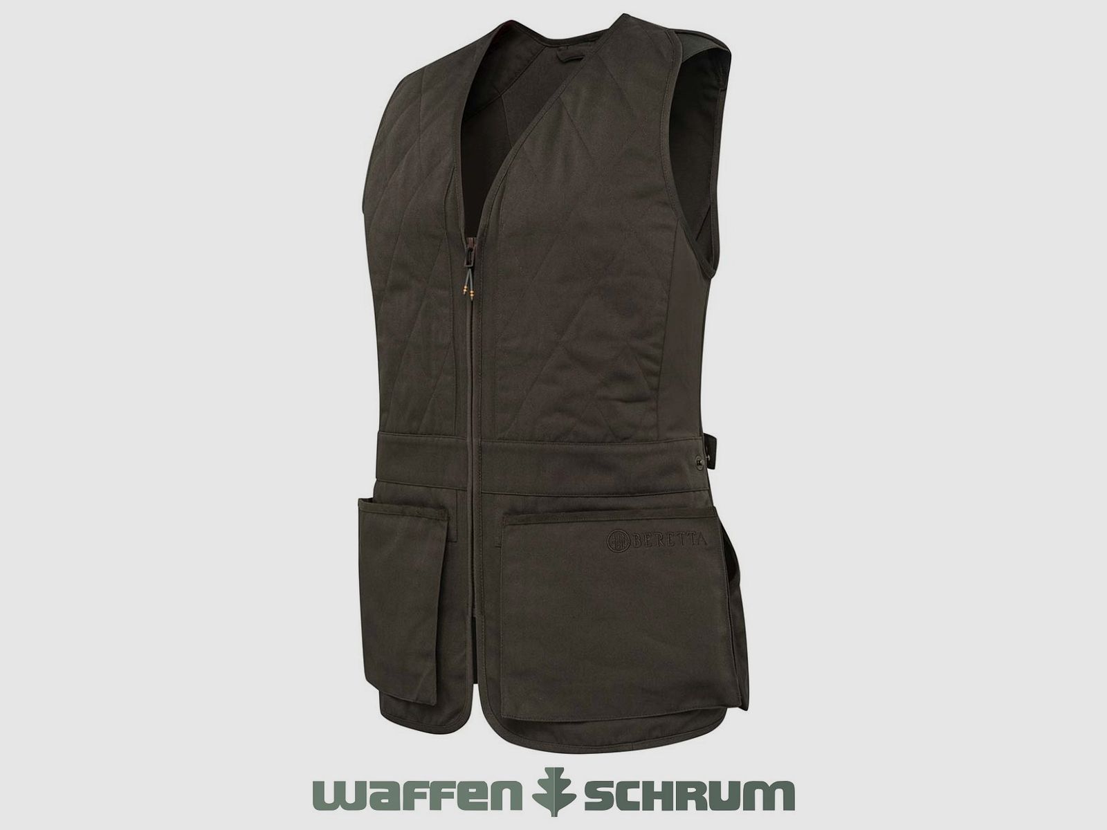 Chaleco de tiro Beretta Teal Sporting EVO Brown Bark