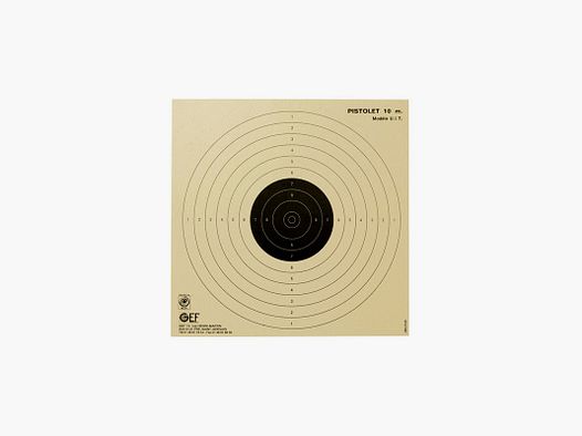 100 ZIELE PISTOLE 10M