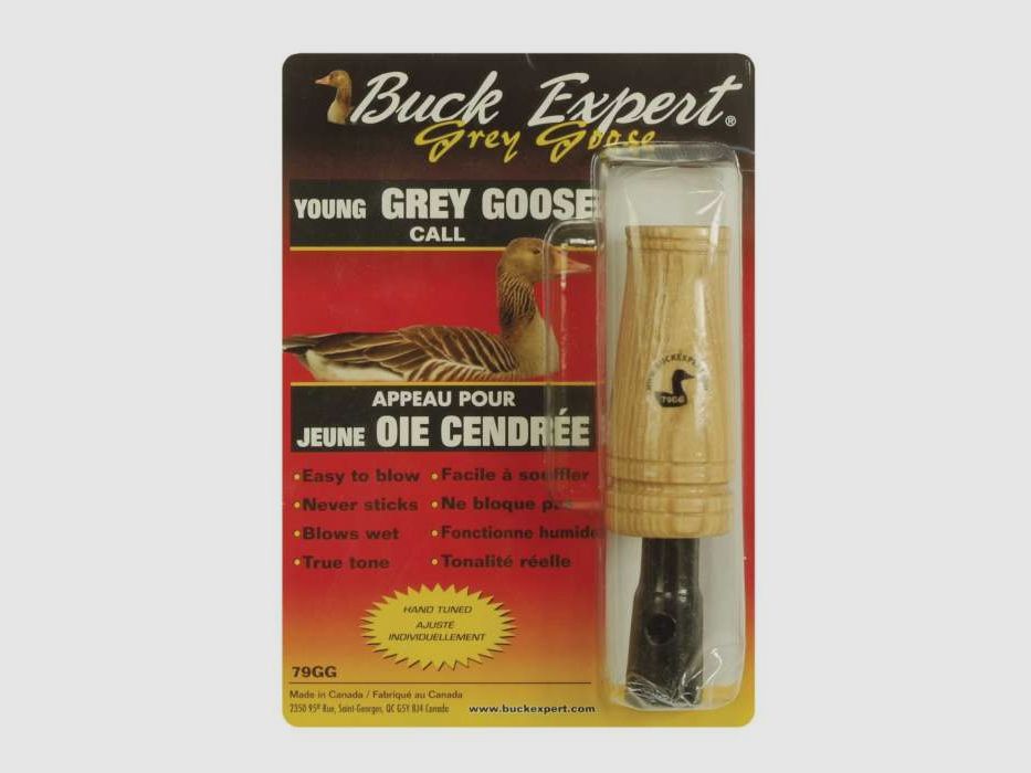 Appeau Oie Cendrée BUCK EXPERT, image 2 sur 2