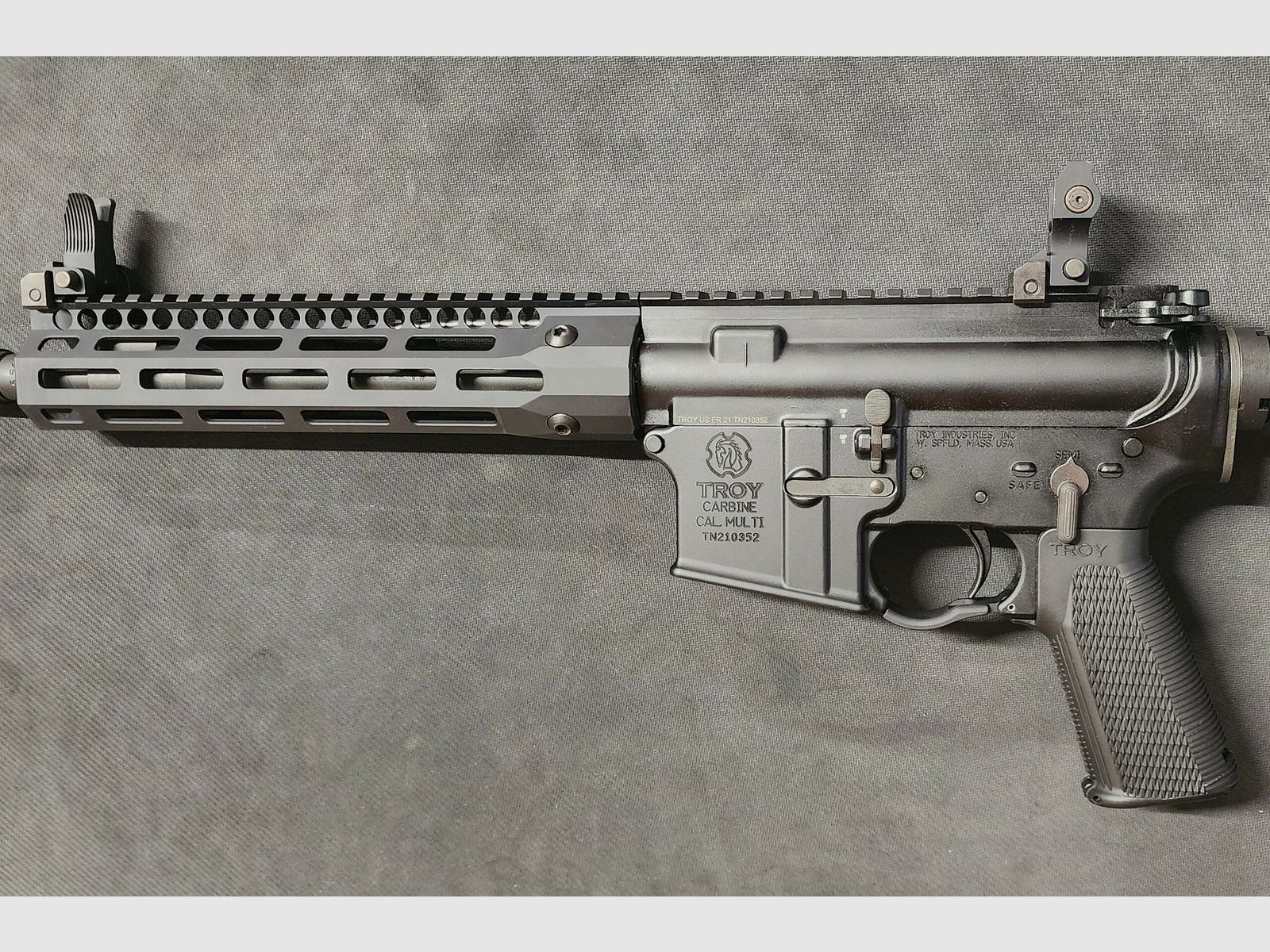 TROY Büchse 10″ M4A4 SOCC SBA3 – Kal. 223 (verfügbar), Bild 5 von 10