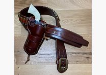 Galco Trail Boss Western belt holster Colt SAA, Ruger Vaquero, WITHOUT revolver, WITHOUT cartridges
