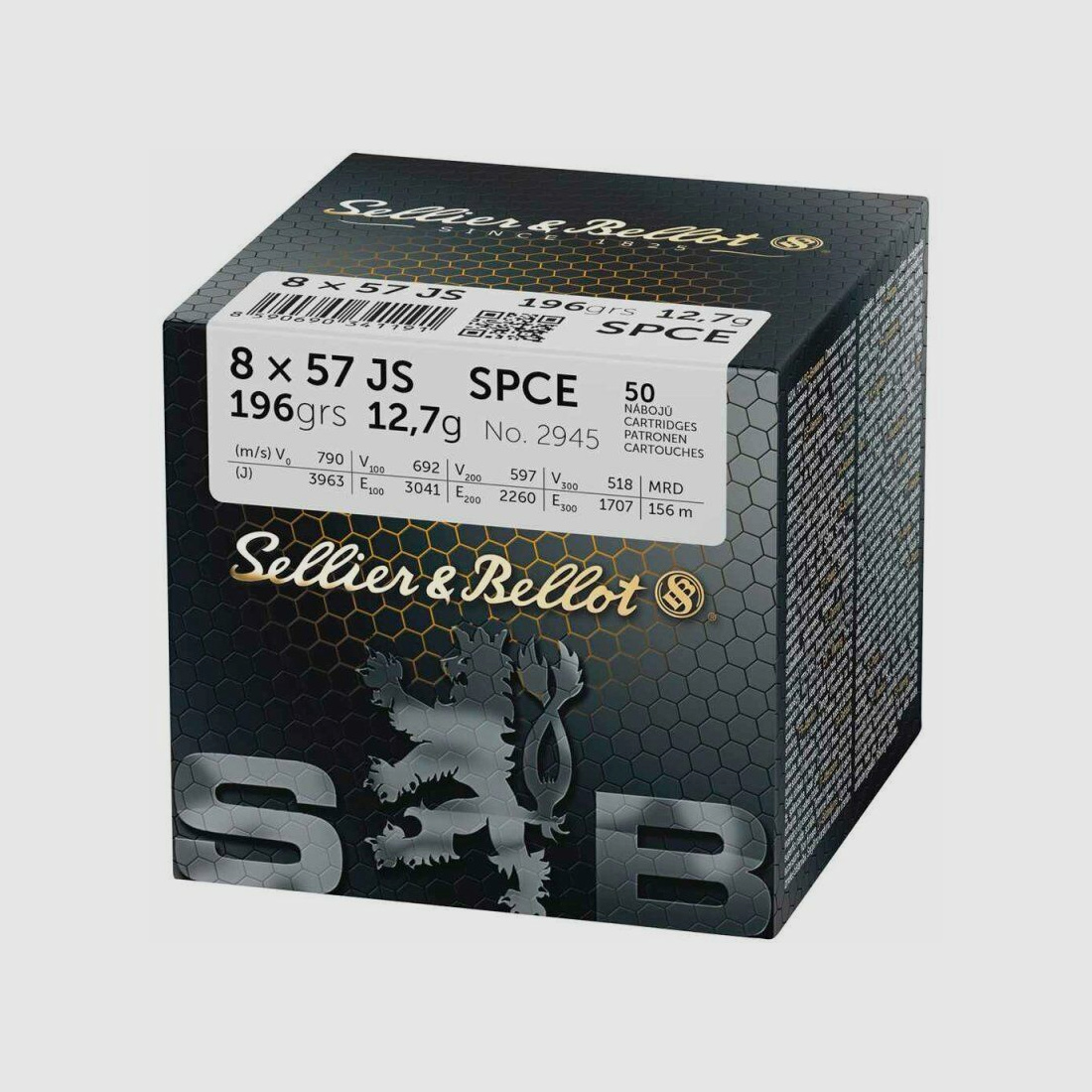Sellier & Bellot SPCE 196gr - 50pz