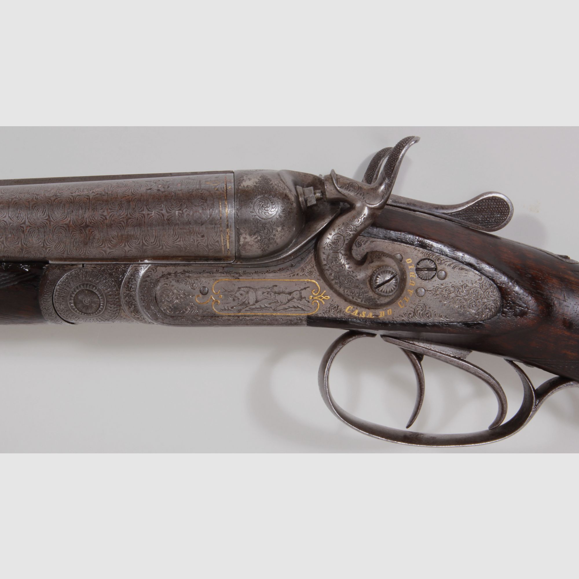 Luxury double-barrel shotgun Article 14592