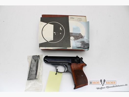 Walther PPK pistol cal. 7.65mm Browning with 2nd magazine box test image
