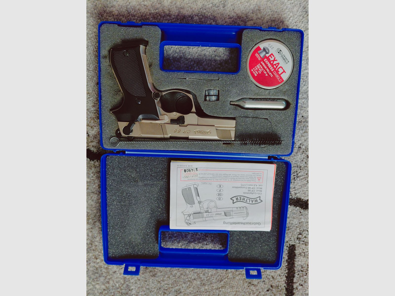 Walther CP88 Luftpistole 4,5mm