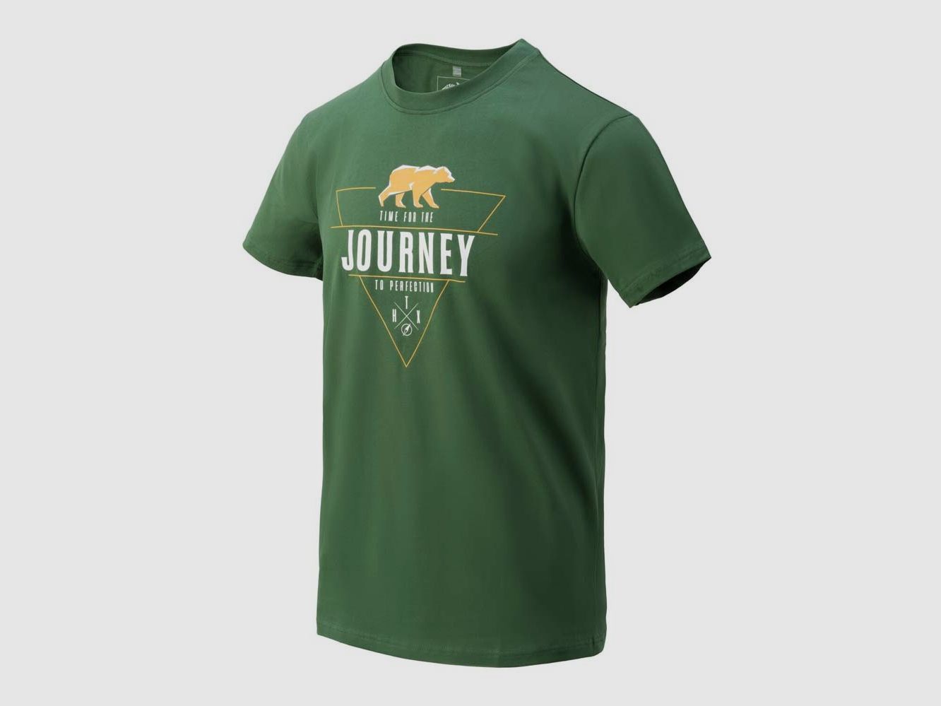 HELIKON-TEX T-SHIRT 'JOURNEY TO PERFECTION' MONSTERA GREEN