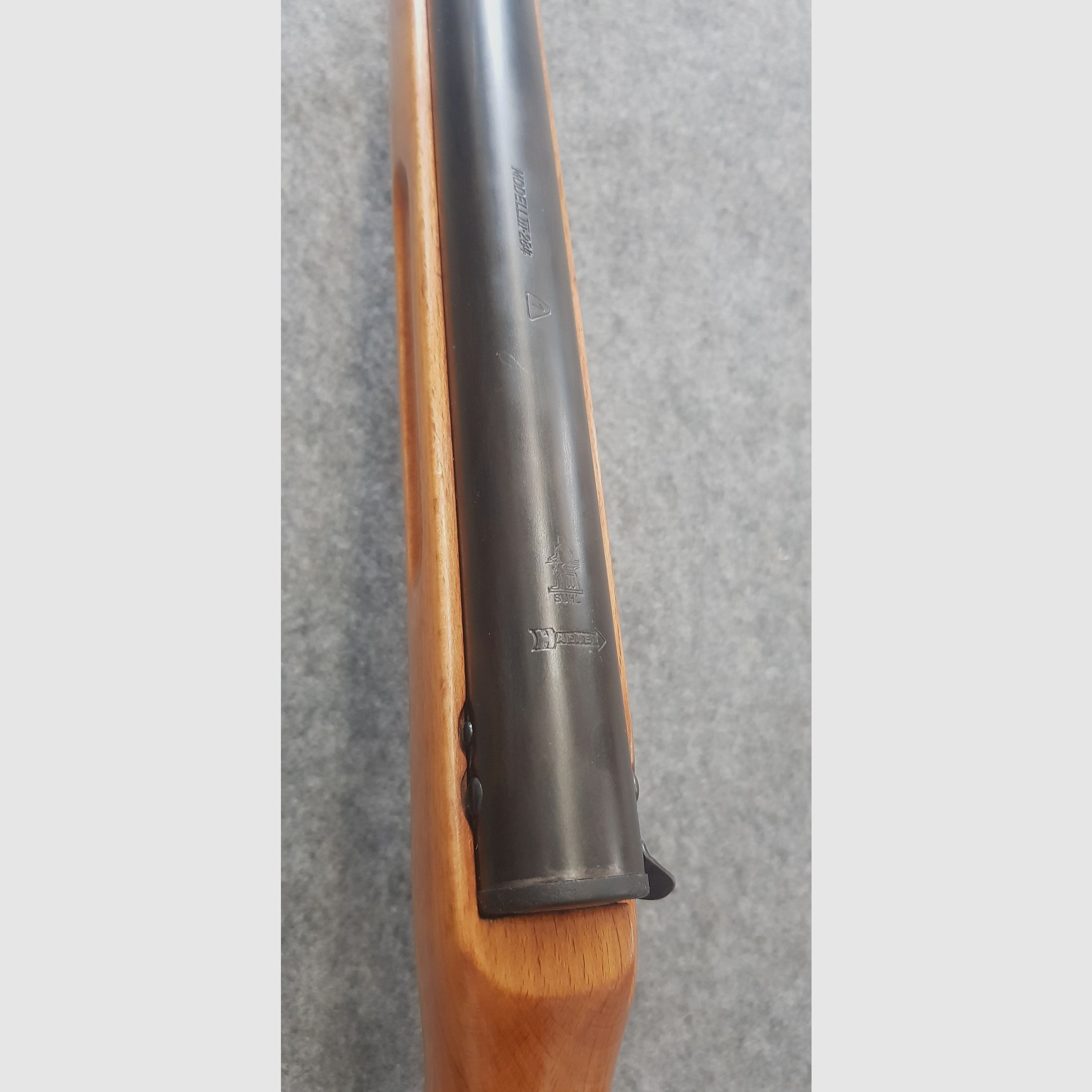 Seitlich verschraubt !!!  Seltene Ausführung  schönes Haenel Mod.  III-284   III 284 cal. 4,5mm Diabolo