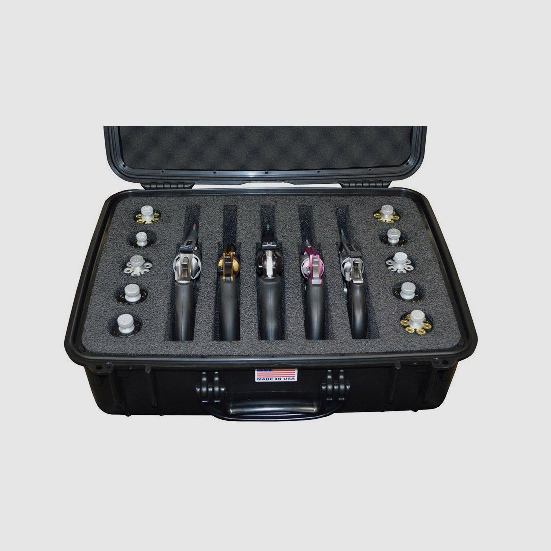 Valigetta per revolver QF560 - 5 armi