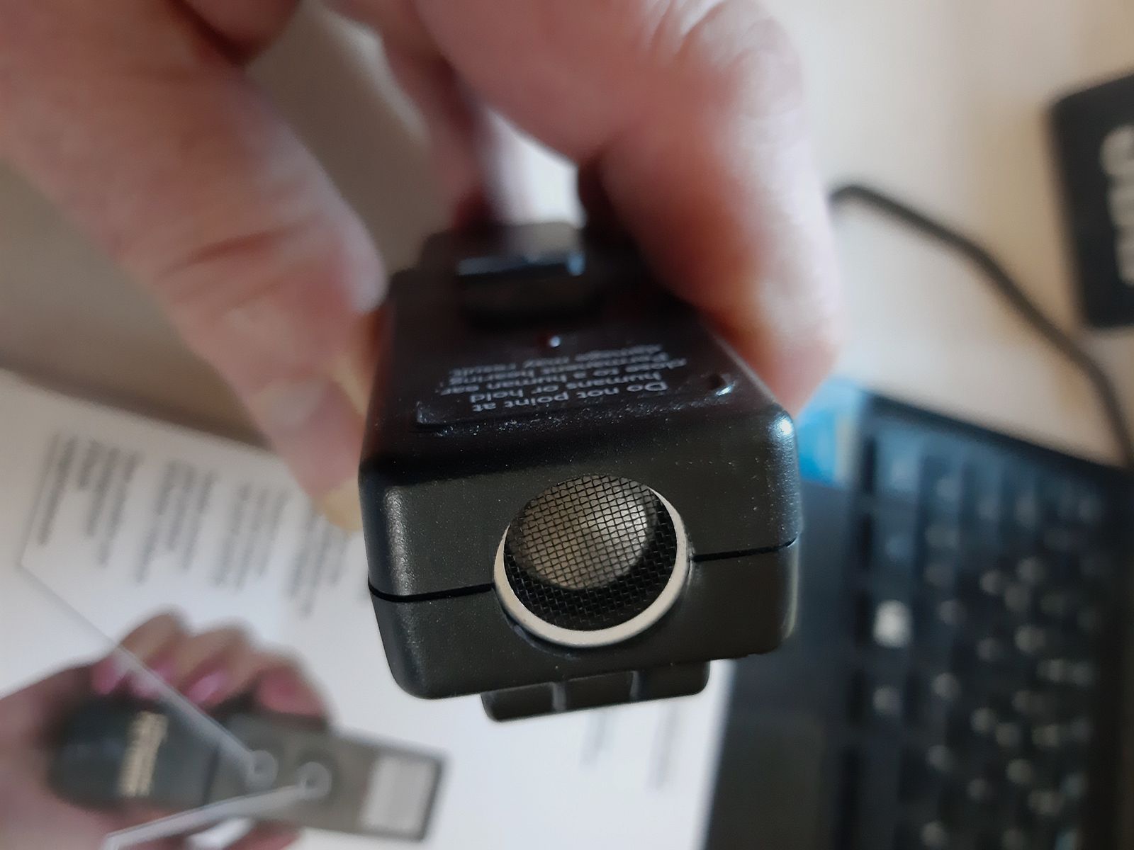 Marken PET - TRAINER Lob en Tadel, Ultraschall ZEER goed, + 1 Speciale RVS Zechenzange, Klinisch Geschikt, Als NIEUW