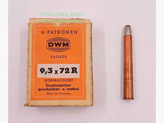 DWM, Berlín cartuchos de rifle 9,3x72R