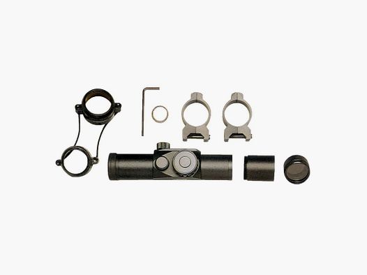 Red dot sight with 25.4 mm or 30 mm tube