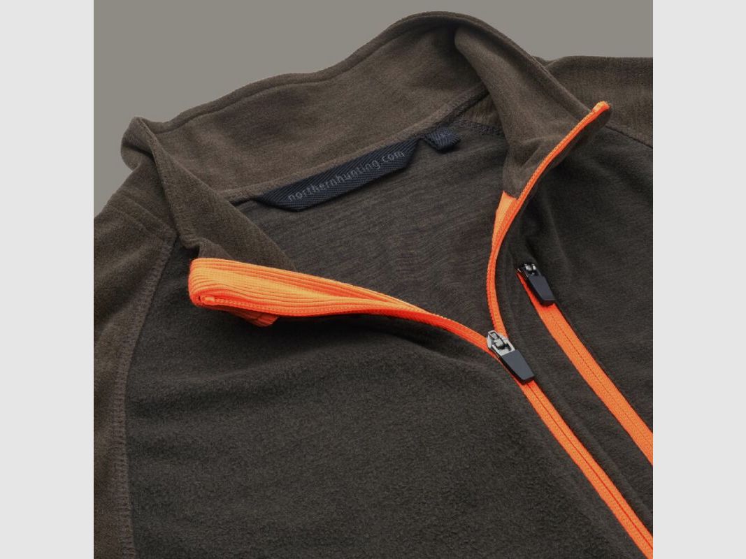 Northern Hunting Herren Unterhemd Anker Braun