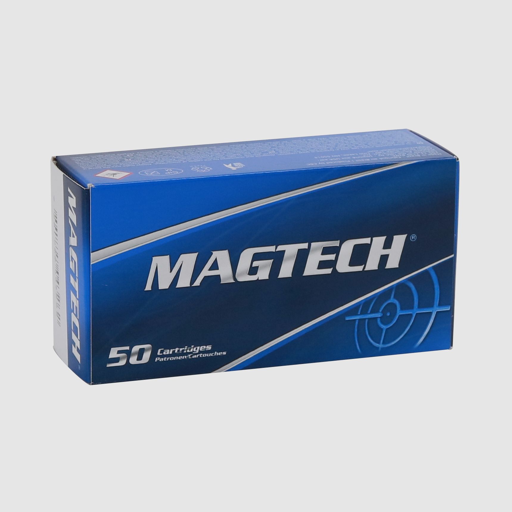 Magtec .357 Magnum semi-jacketed vlakke neus