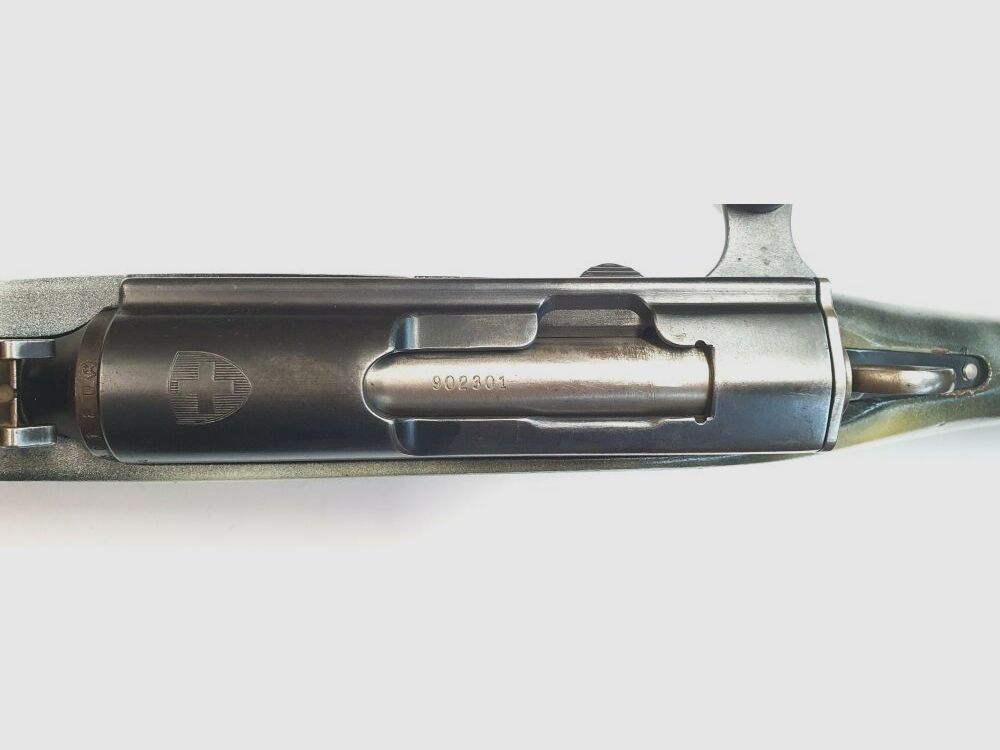 Waffenfabrik Bern Carabine à Verrou Suisse Schmidt Rubin K31 Calibre 7,5x55 Swiss Numéros Correspondants + Canon Hämmerli Match