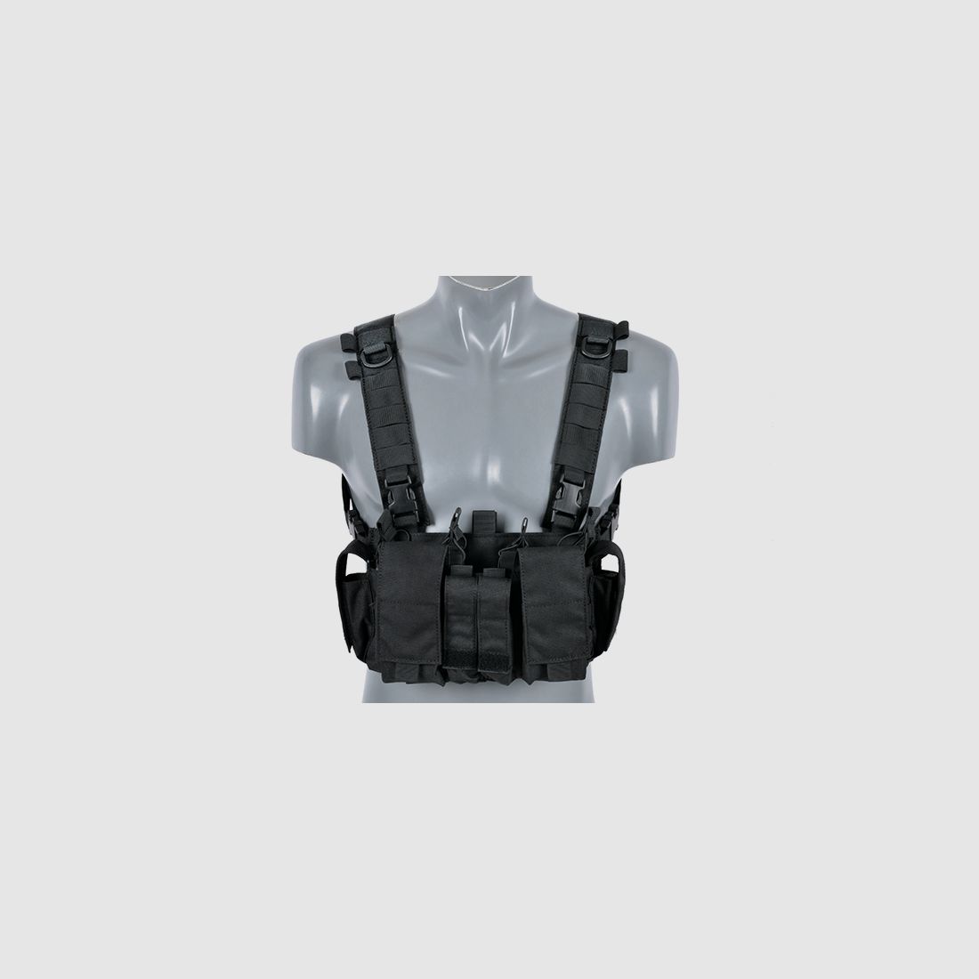 Patrol Chest Rig - Schwarz, Buckle Up (8FIELDS)