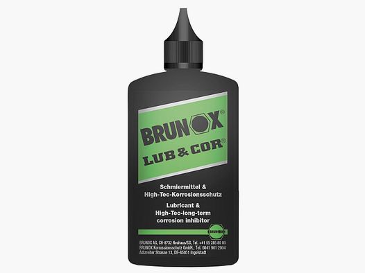 Brunox Lub & Cor Korrosionsschutz und Schmiermittel 100-ml-Tropfflasche