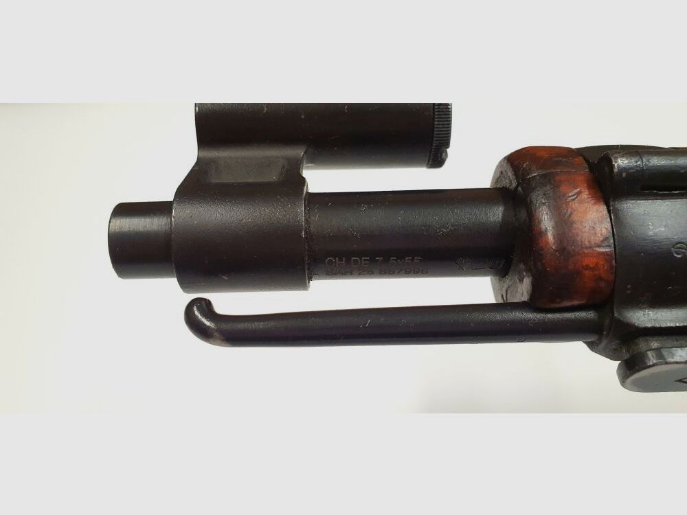 Waffenfabrik Bern Repetierbüchse Waffenfabrik Bern Schweizer K31 Kaliber 7,5x55swiss komplett nummerngleich + Diopter