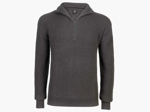 Brandit Brandit Pullover Marine Troyer anthrazit - S Herren