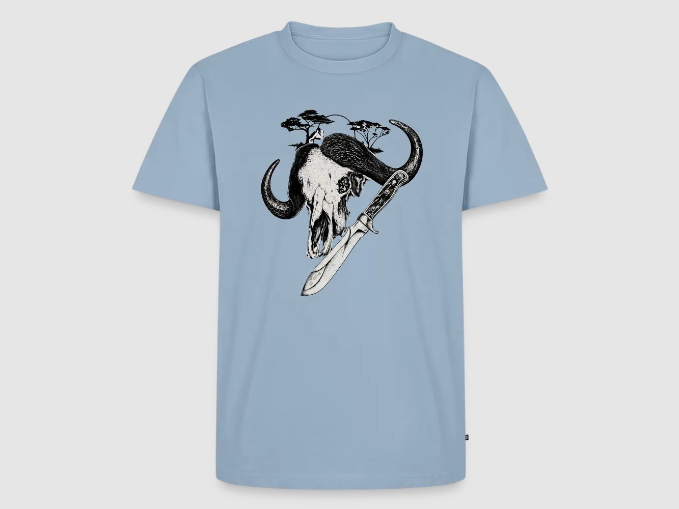 PUMA Heren Premium T-Shirt "White Hunter – Big Game"