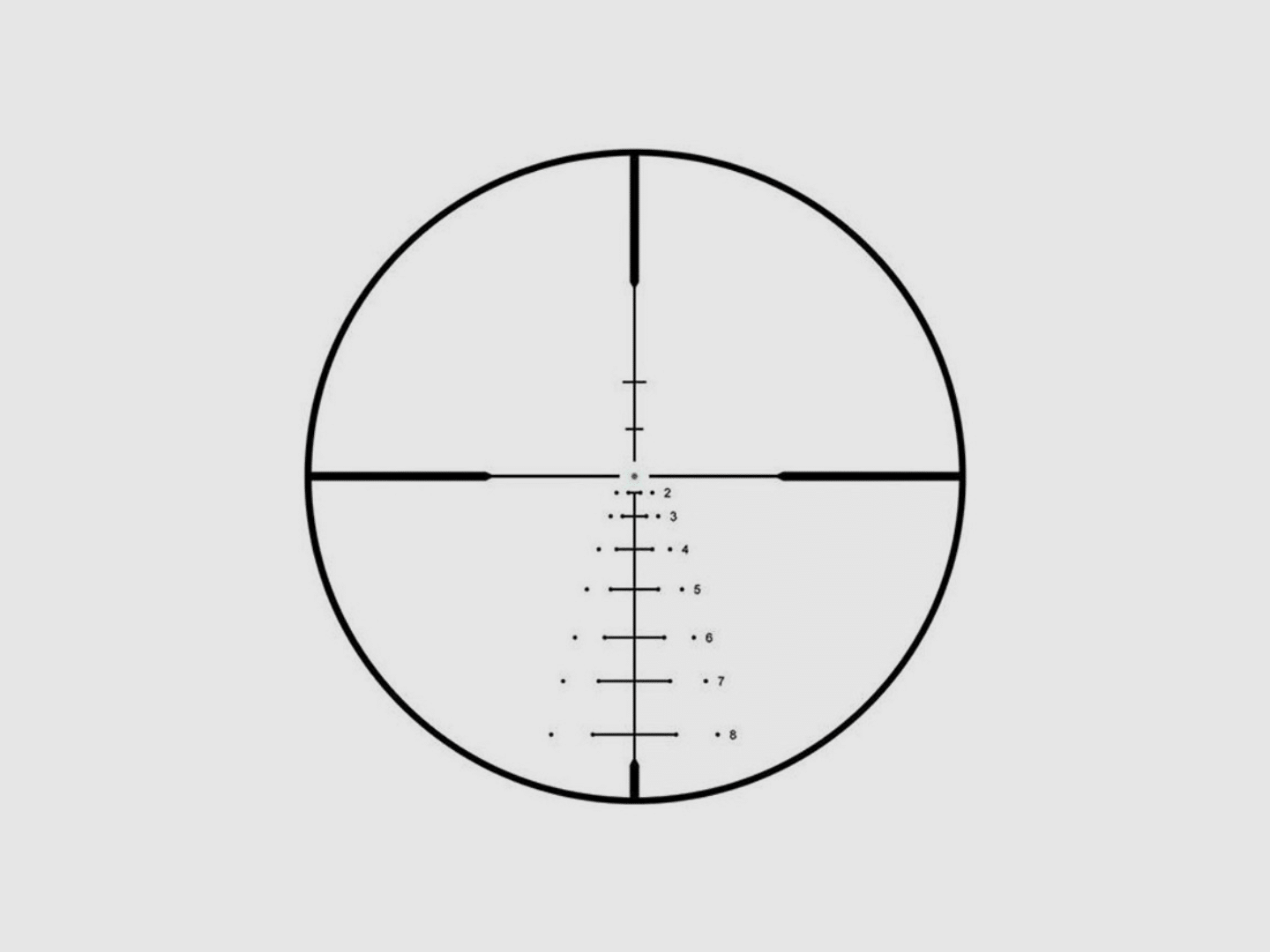 Zielfernrohr BUSHNELL R5 6-18×50 Side Focus SFP DOA-LRH800 beleuchtet., Bild 5 von 6