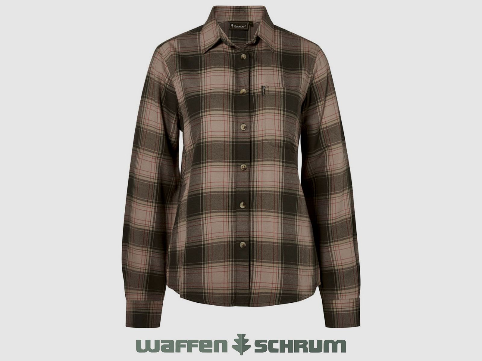 Pinewood Blusa Finnveden Forest Flannel