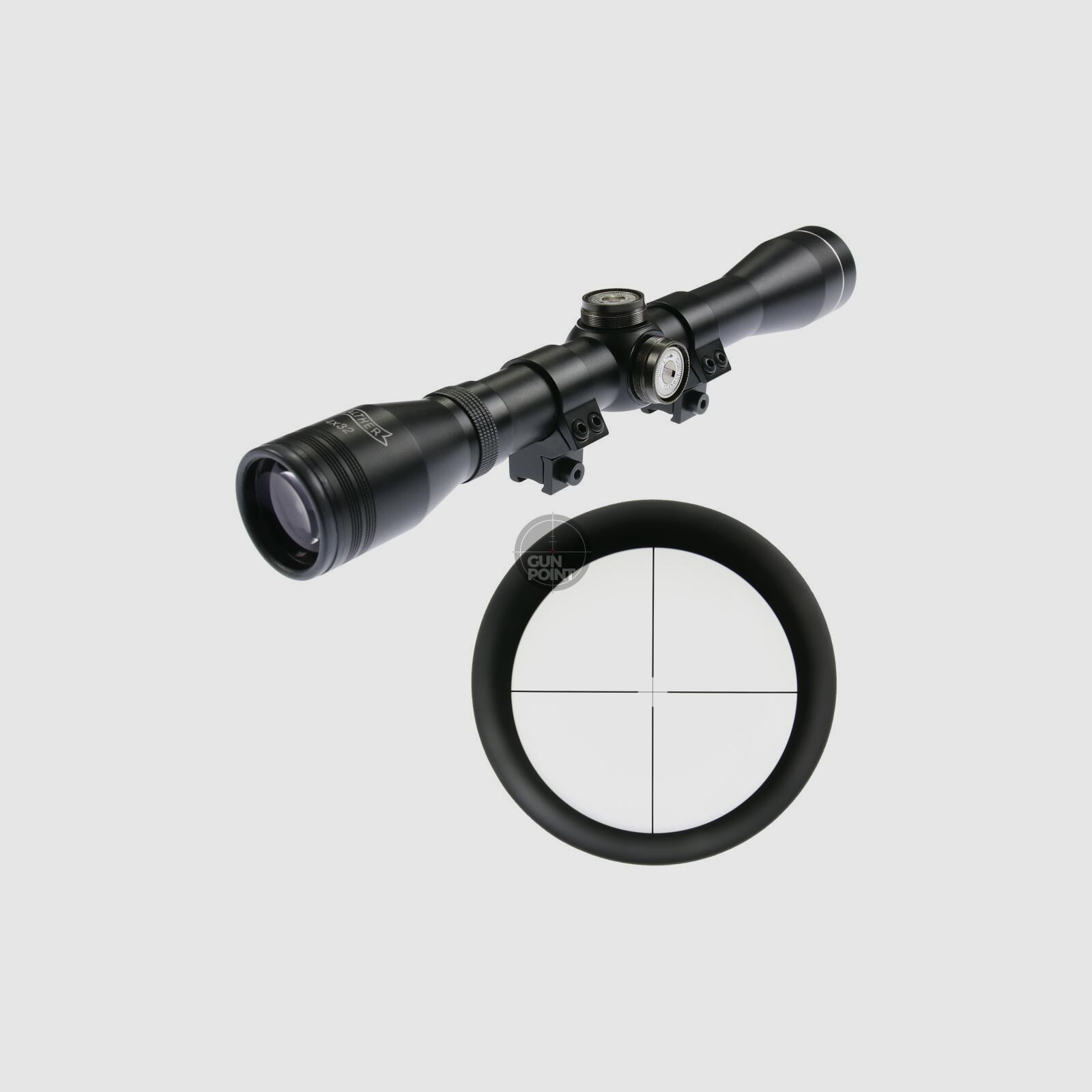Walther - Umarex Zielfernrohr 4 x 32 mit Absehen 8