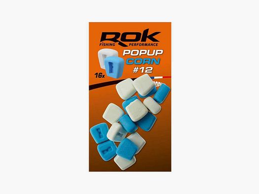 Pop-up Rok Corn Taglia 12 Bianco/Blu (x16)