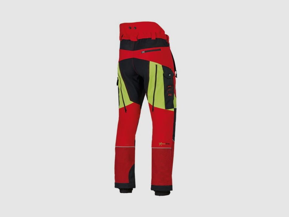 PSS Pantaloni Protettivi H-Cut X-treme Breeze Rossi, immagine 3 di 14