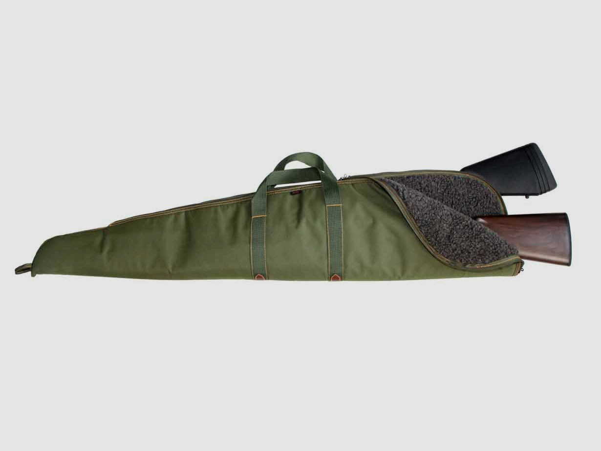 AKAH double étui en fausse fourrure, 128 cm