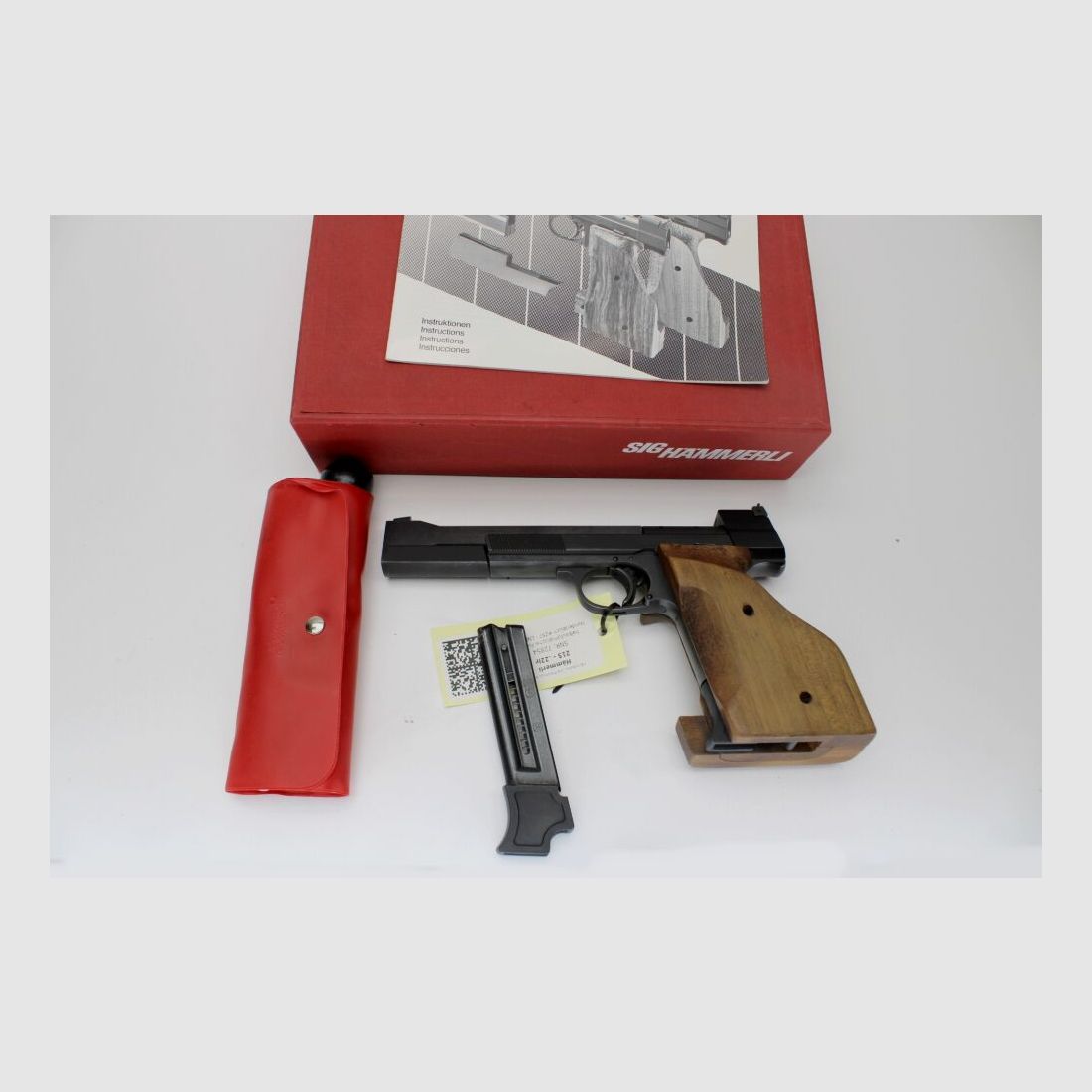 Hämmerli 215 mit Box und 2tem Magazin .22lr