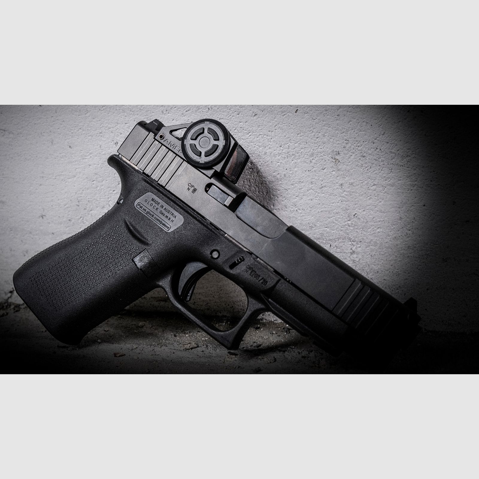 SHIELD Advanced Mini Sight Compact (AMSc) Celownik Czerwony – 4 MOA – Matowy Czarny