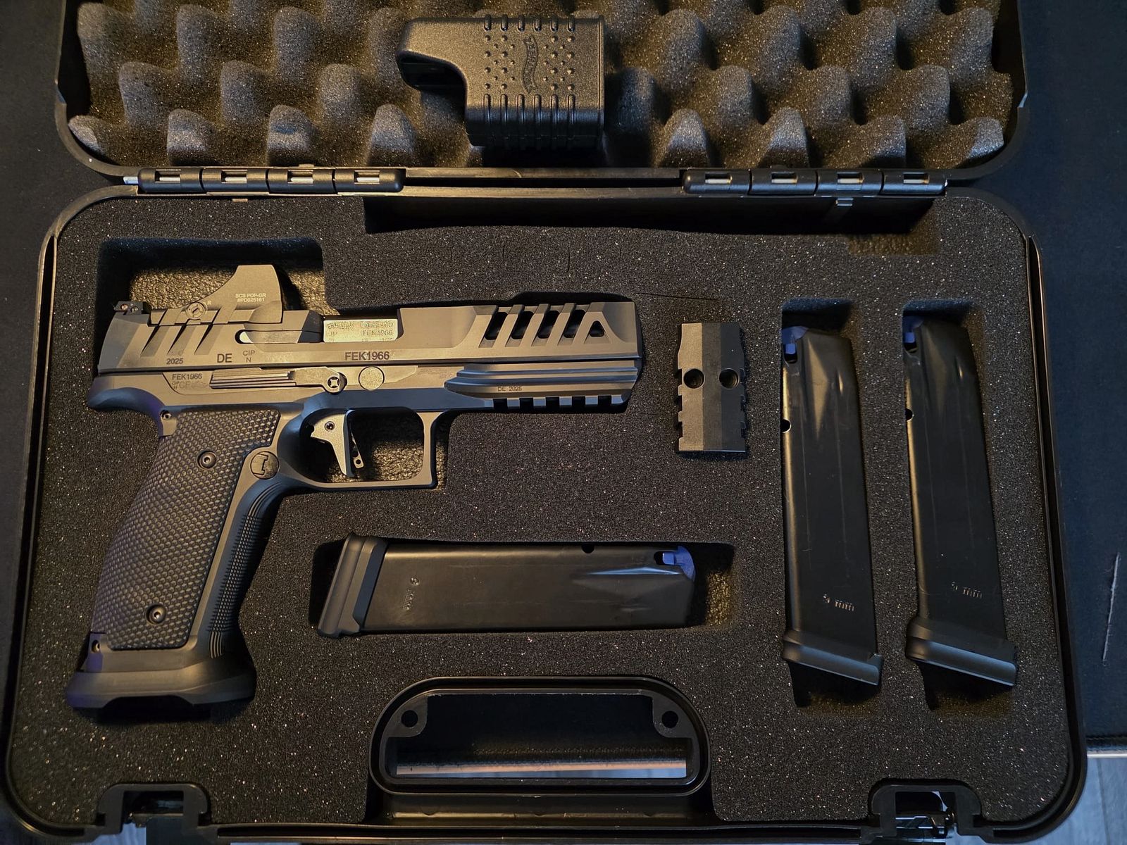 Walther PDP SteelFrame Match 5" mit viel Zubehör