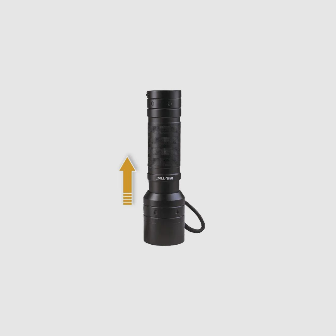 Stablampe MISSION 520 Lumen mit 3 Helligkeitsstufen + Stroboskopblitz