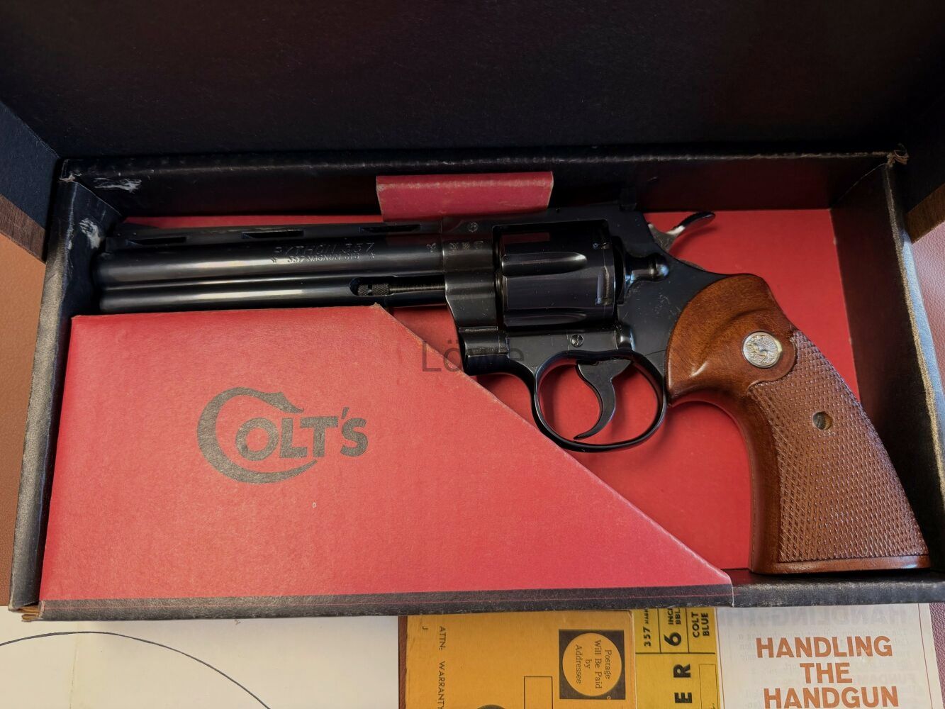 Colt Pyton Sammlerwaffe BJ 1971