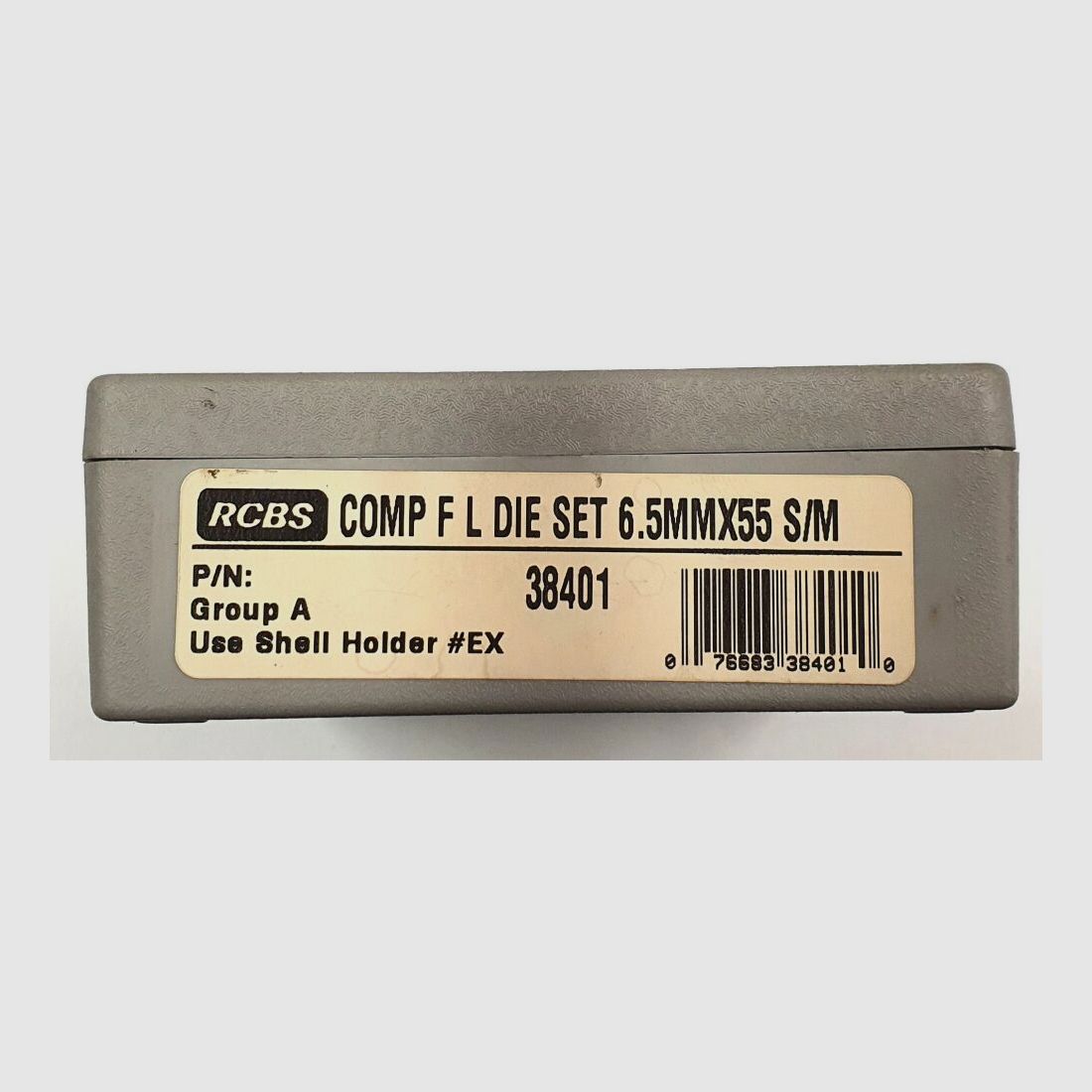 RCBS Reloader Competition Full Length Die Set, 6.5x55SE dies