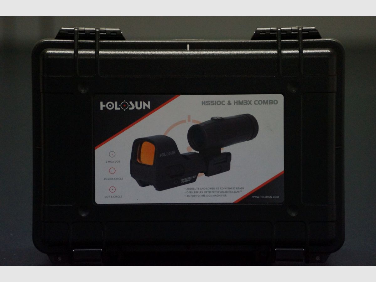 Holosun Mirino Reflex HS510C e HM3X Combo, immagine 1 di 2