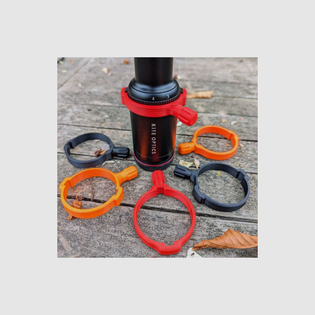 For Kite K4: Quick adjustment lever for enlargement setting