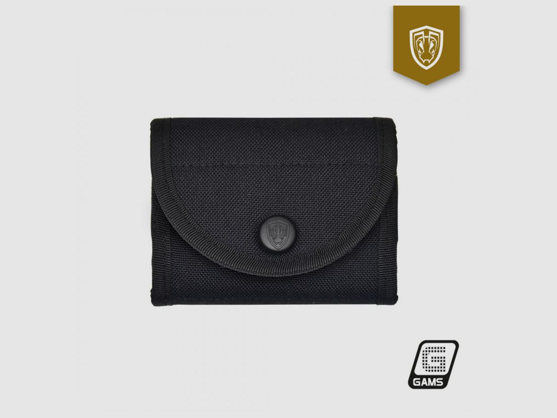 Cordura-Notizbuchhalter mit Klettverschluss und Druckknopf