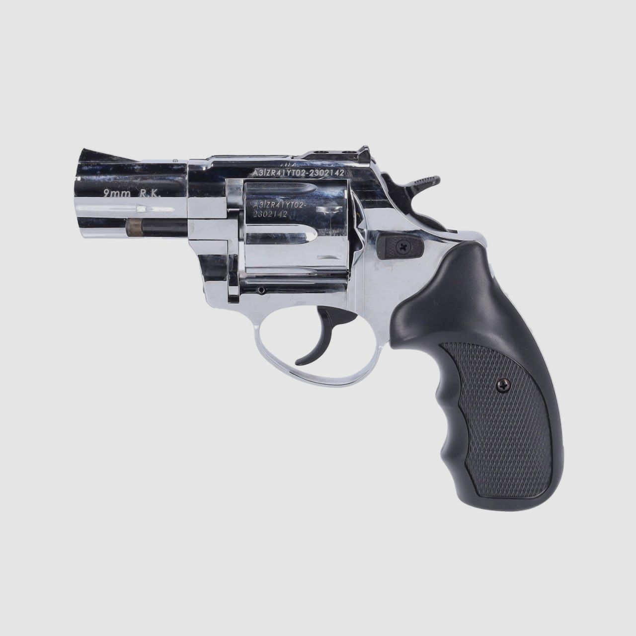 Zoraki R1 revólver de fogueo 2.5 pulgadas 9 mm R.K. cromo