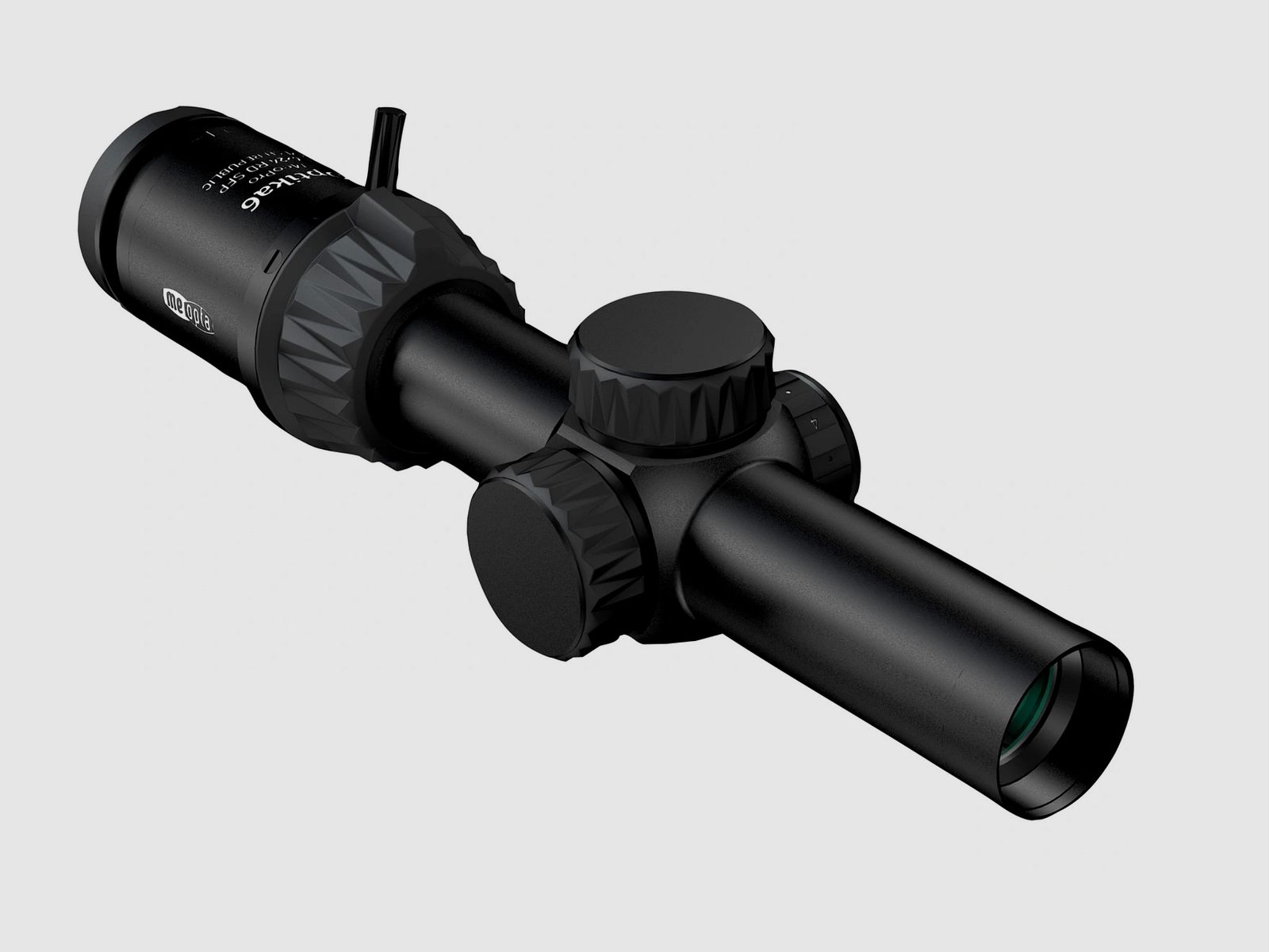 Meopta telescopio de mira 2004222003 Optika6 1-6x24 RD SFP retícula iluminada K-Dot 2