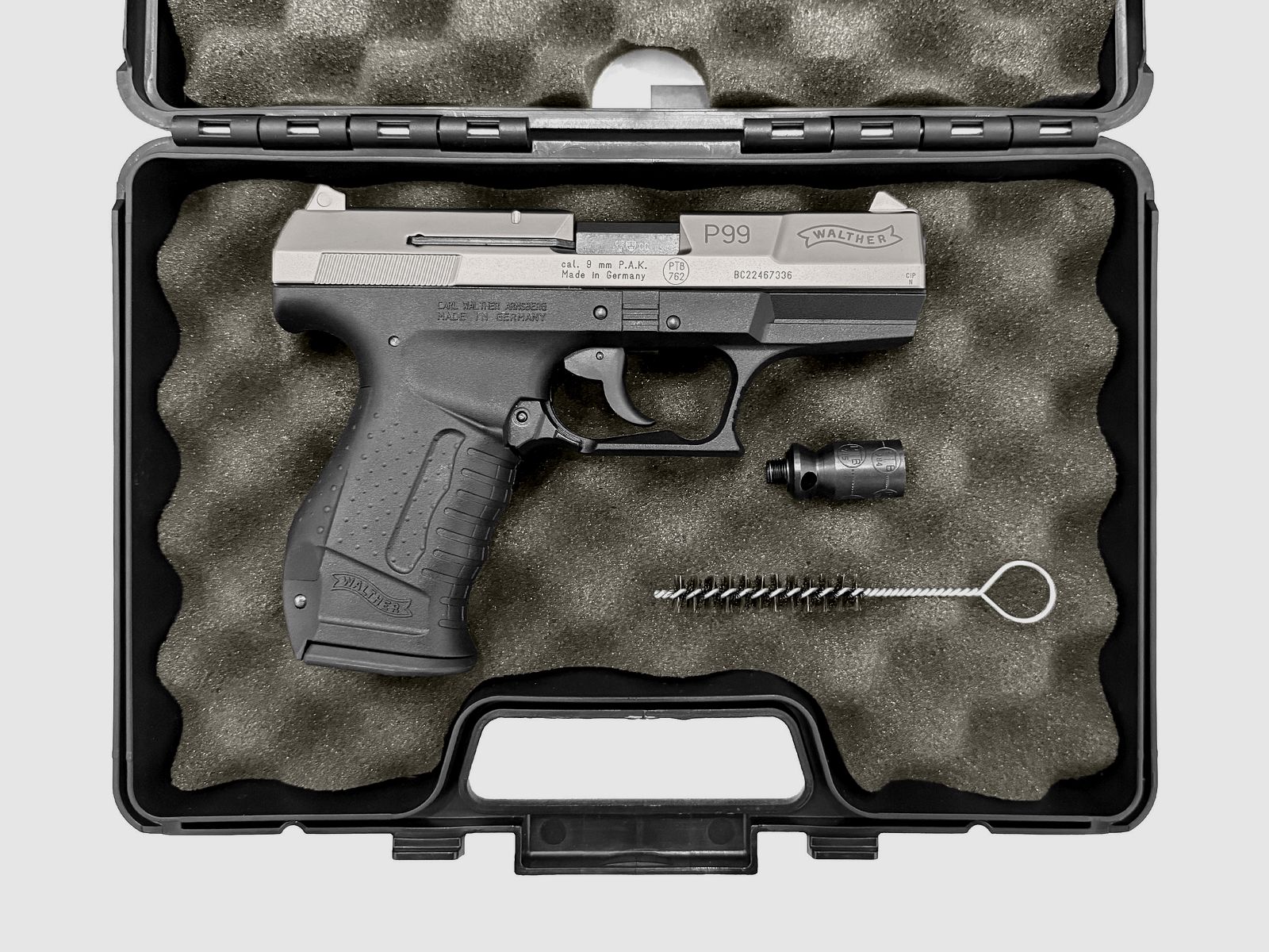 Walther P99 Schreckschuss Pistole 9mm P.A.K. Bicolor - NEU