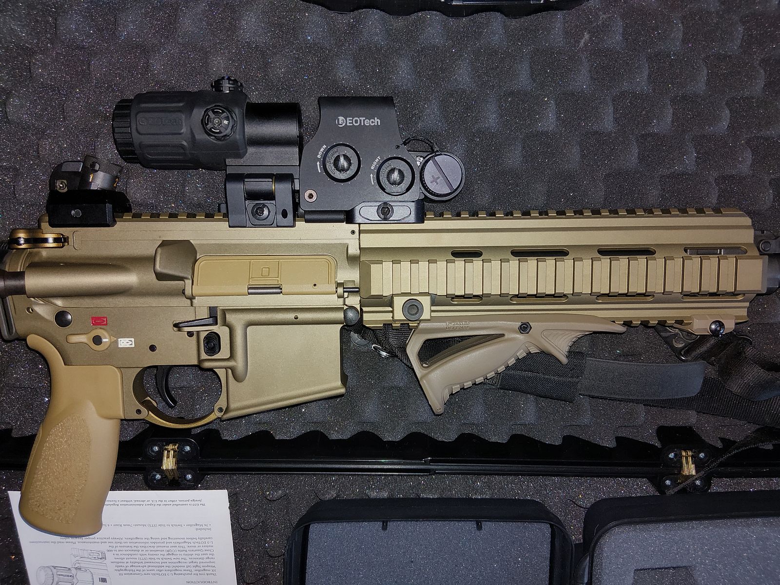 HECKLER & KOCH MR223 A3 inkl Eotech + Magnifier